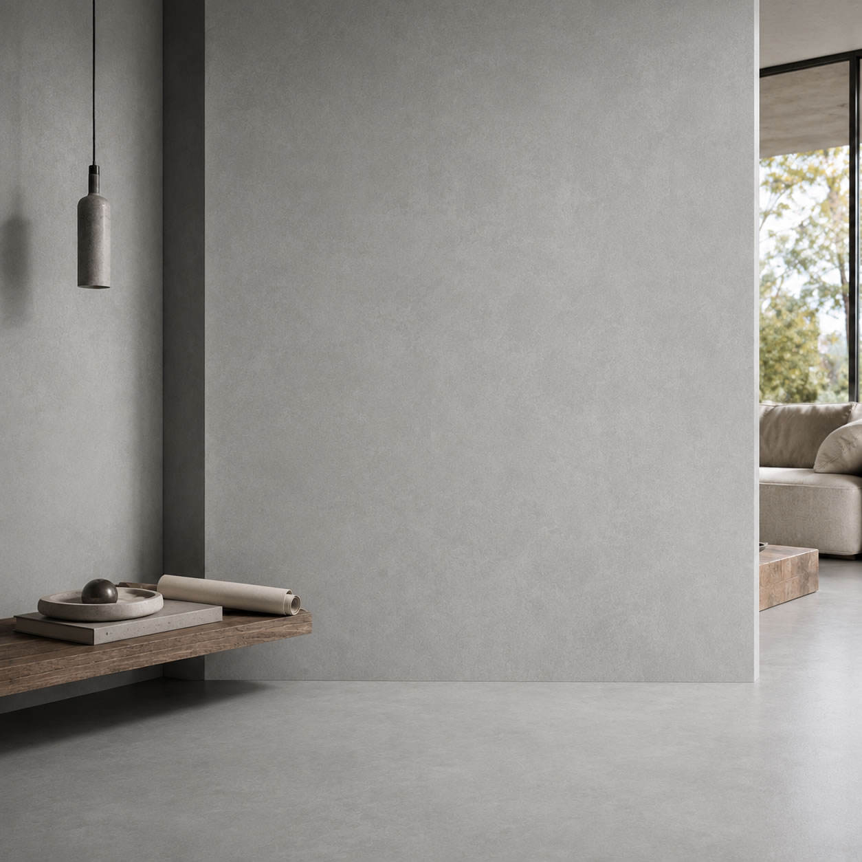 microcemento-grigio-contemporaneo